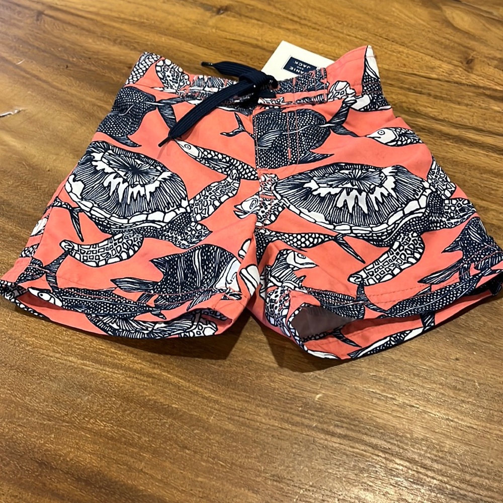 Janie & Jack Infant Swim Shorts NWT